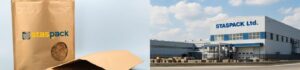 Staspack Ltd eco-packaging and modern UK warehouse facility – showcasing sustainable packaging and product solutions and international logistics capabilities.